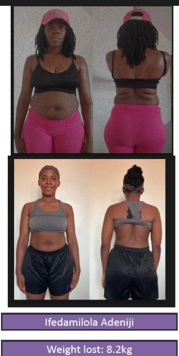 Before and after transformation