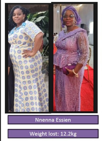 Before and after transformation